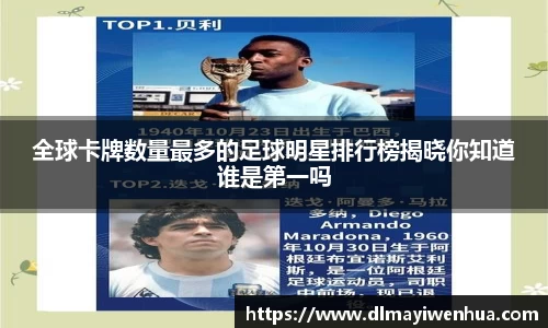 全球卡牌数量最多的足球明星排行榜揭晓你知道谁是第一吗